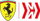 Maketi makinë garash Bburago Ferrari 2020 Season, die-cast, shkallë 1:18, i kuq