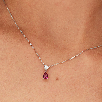 Varëse për femra Brosway Passion Ruby Fancy FPR111, e argjendtë/ rozë