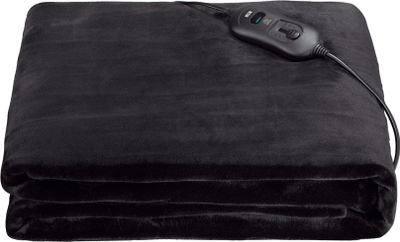 Batanije elektrike Melissa Heated Blanket, 180x130cm, 3 nivele ngrohjeje, e zezë