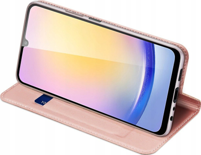 Këllëf telefoni Dux Ducis Skin Pro për Google Pixel 9, me mbajtëse stand, që nuk e ha kollaj goditja, rozë