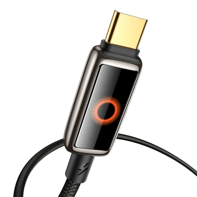 Kabllo USB-C në USB-C Mcdodo CA-6680, 1.2m, 100W, i zi