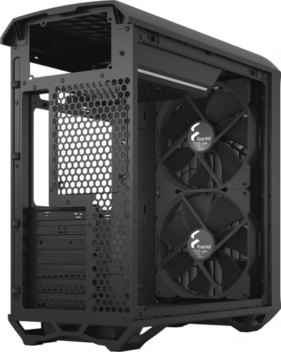 Kasë Fractal Design Torrent Compact, e zezë Solid, Midi Tower