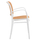 Kolltuk polipropileni Flow 56x52.5x85.5cm (HM5938.01), bardhë/ bezhë