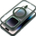 Kapak telefoni MagSafe për iPhone 14 Plus, silikon mat, gjysmë transparent, jeshil