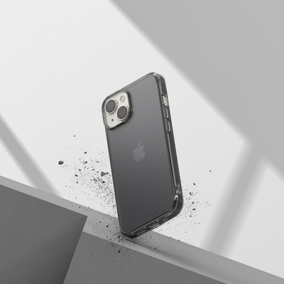 Mbulesë telefoni Ringke Fusion Matte për iPhone 14 Plus, kornizë xhel, gri