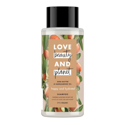 Shampo për flokë Love Beauty and Planet Happy & Hydrated 400 ml