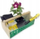 Set veglash kopshti Stanley Gardening Box, kuti organizuese, doreza ergonomike, jeshile