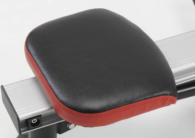 Rower Toorx Compact, rezistencë hidraulike, deri 110 kg, i zi me të kuqe
