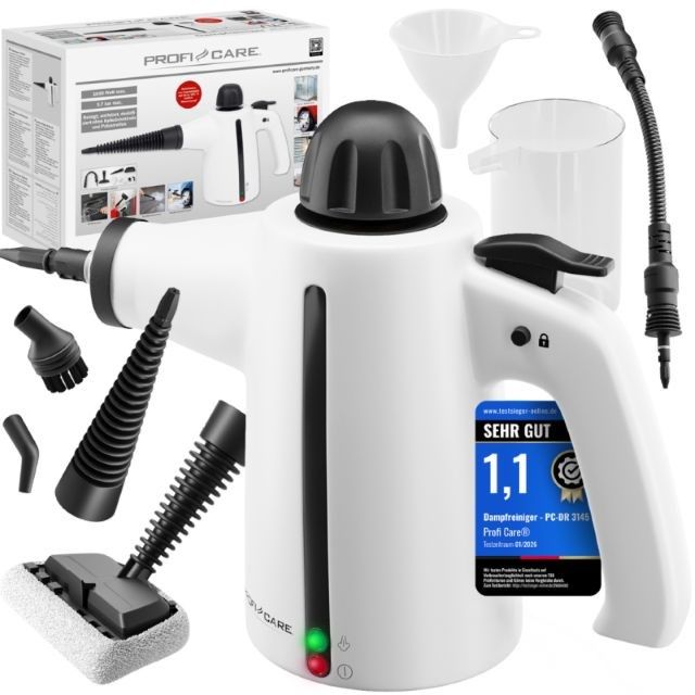 Pastrues me avull ProfiCare PC-DR 3145, 3.5 bar, 350ml, i bardhë