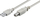 Kabllo USB-A me USB-B, 3m, USB 2.0, gri