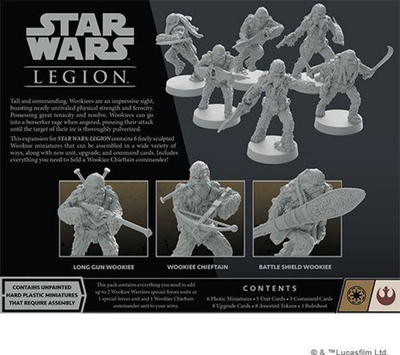 Lojë tavoline Fantasy Flight Games Star Wars Legion: Wookiee Warriors Unit Expansion