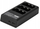 Karikues baterish Newell CD-USB-C, trefish, për LP-E6 Canon, i zi