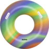 Rreth noti Bestway Rainbow Swim Tube 36352, 1.19 m, shumëngjyrësh