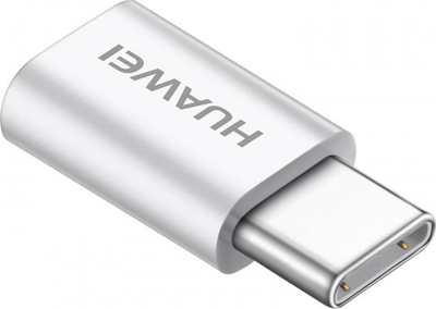 Adapter Huawei AP52, MicroUSB në USB Type-C 3.1, i bardhë