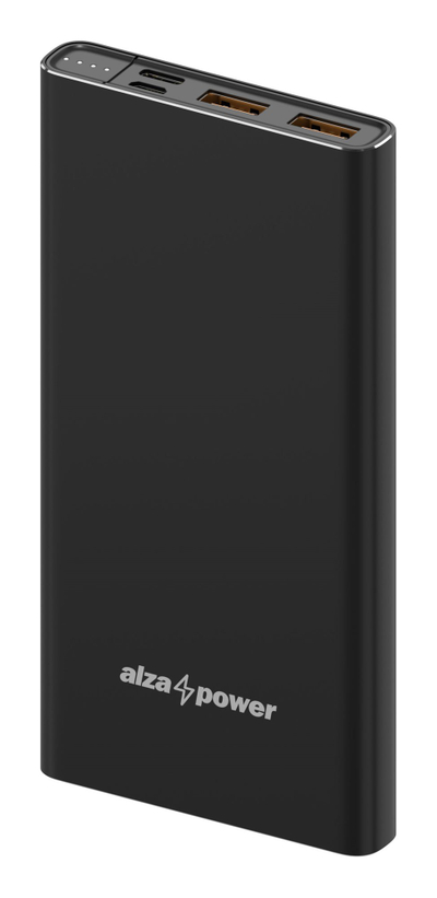 Power bank AlzaPower Metal, 10000mAh, Fast Charge PD 18W, i zi