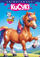 Libër me ngjyrosje “Ponies Animal Coloring”, me ngjitëse, për kalamaj