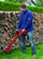 Kositës bari elektrik Einhell GC-ET 3023, 300W, 23 cm, i kuq