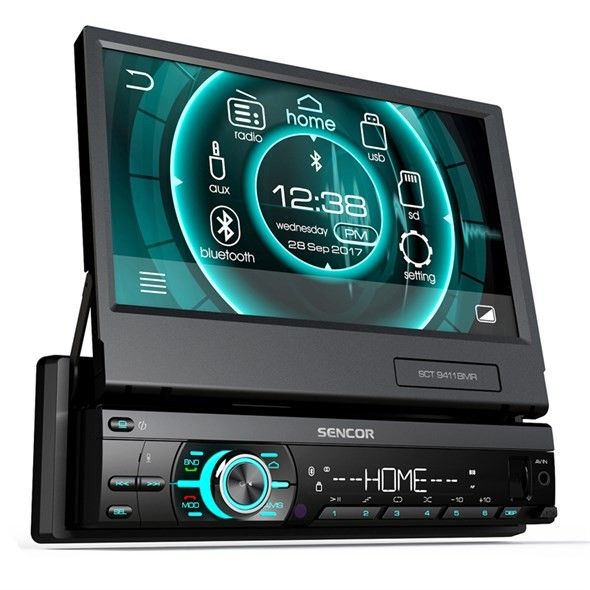 Radio për veturë Sencor SCT 9411BMR, 7" touch TFT color LCD display