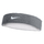 Shirit flokësh sportiv Nike Swoosh Classic Reversible, Dri FIT, elastik, gri e bardhë