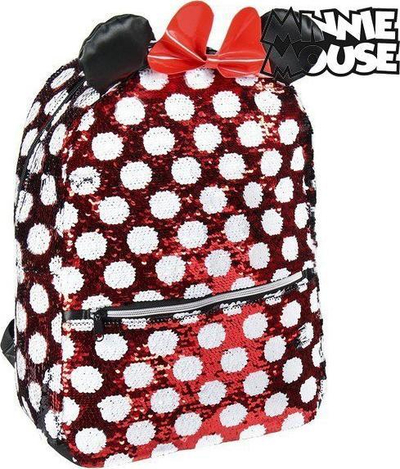 Ранец Disney Minnie Casual, со металик светки, за деца, повеќебоен
