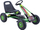 Makinë go-kart Enero Sports 01, e gjelbër
