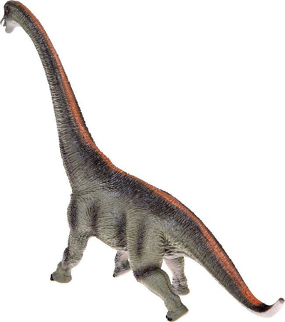 Figurë dinosauri Brachiosaurus ZA5193, gome, shumëngjyrëshe