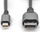 Kabllo adapter Digitus Premium mini DisplayPort në DisplayPort, 2m, 8K 60Hz, e zezë