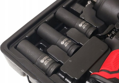 Çelës goditës pneumatik Twin Hammer, 1450Nm, 1/2", me kuti