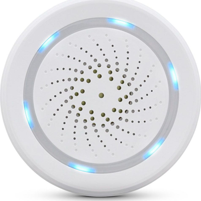 Sirene alarmi smart InLine Smart Home, WiFi, 110 dB, e bardhë