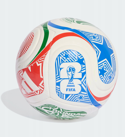 Top futbolli adidas World Cup 26 Trionda Club JD8028, TPU, për bar natyral, shumëngjyrësh
