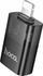 Adapter OTG Hoco UA36, Lightning në USB A, i zi