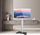 Stativ dyshemeje për TV Techly ICA-TR39, 32-70", 40kg, argjendtë e zezë