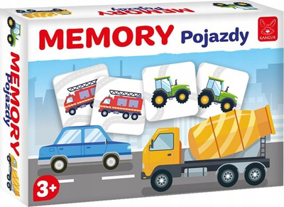Loja Memory Kangaroo Vehicles, lojë kujtese për kalamaj
