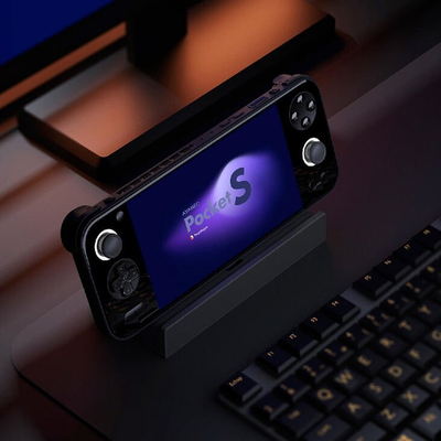 Konsolë portative gaming Ayaneo Pocket S, Android, 6", 16GB RAM, 512GB, e zezë