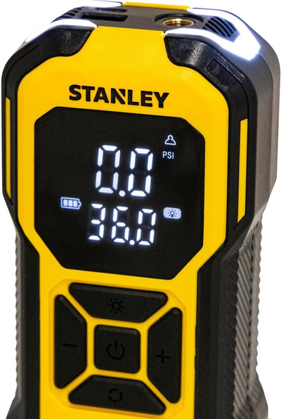 Kompresor pa kabllo Stanley SXIF0101, 10 bar, ekran digjital, me bateri
