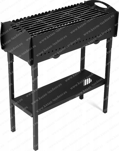 Скара на јаглен Classic, дебелина 3mm, 77cm, црна