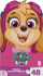 Puzzle SM Games Paw Patrol Skye, 48 copa, 22.5x28cm, me shumë ngjyra