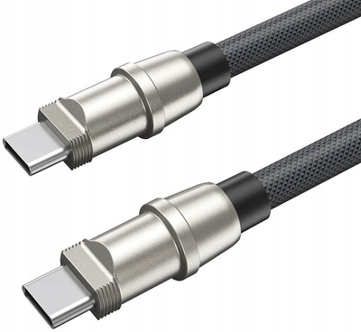 Kabllo USB C Bwoo String, 0.3m, 60W, e zezë