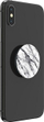 Mbajtëse telefoni Popsockets White Stone Marble 2, grip edhe stand, mermer i bardhë