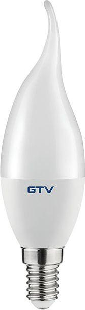 Poç LED GTV,E14, 8 W, C37L, e bardhë