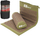 Set tapet akupresure EB Fit, me jastëk, 67x42cm, jeshil