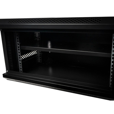 Kabinet muror rrjeti Spacer SPCW-6U-450-BK-02, 19", 6U, i zi