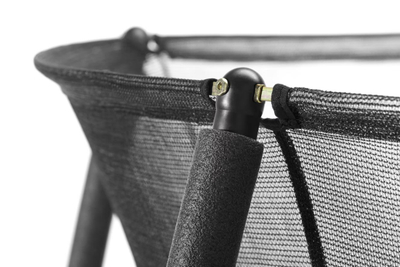 Trampolinë kopshti Salta Comfort Edition, 153 cm, rrjetë mbrojtëse, e zezë