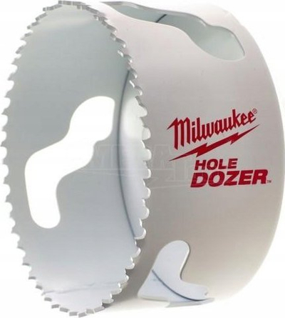 Sharrë rrethore Milwaukee Hole Dozer, 5-1/4", bi-metal, e bardhë