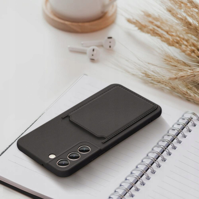 Kllapë Forcell Card Slot për Samsung Galaxy A33 5G, me xhep për kartë, e zezë