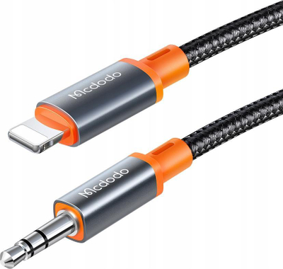 Kabllo audio Mcdodo Castle Series, Lightning në 3.5mm, 1m, i zi