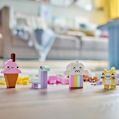 Set ndërtesash LEGO Classic 11028, Creative Pastel Color, 5+, shumëngjyrësh