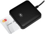 Lexues kartash inteligjente ACS ACR39U-UF, USB 2.0, për ambiente të brendshme, i zi