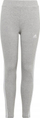 Pantallona për goca adidas 3 Stripes TIG Jr IC3624, pambuk poliester, gri