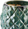 Vazo dekorative Tamani Green, qeramike, 15.5cm, jeshile